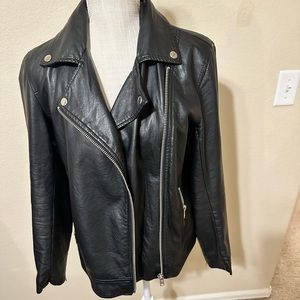 Forever 21 Faux leather jacket, size medium